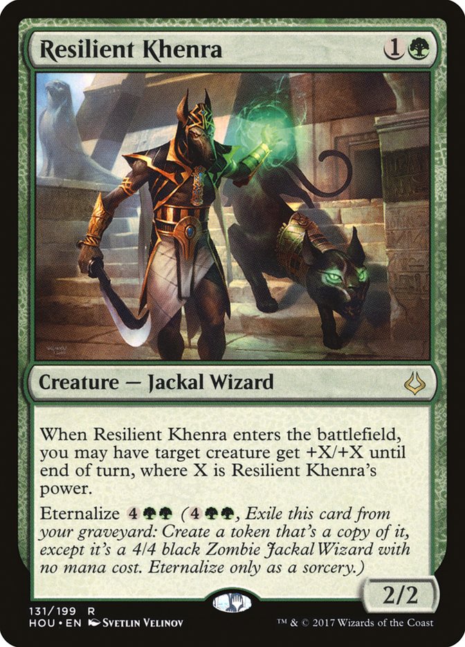 Resilient Khenra [Hour of Devastation] | Golgari Games