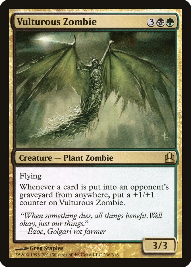 Vulturous Zombie [Commander 2011] | Local Legends