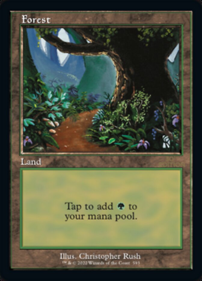Forest (Retro) (593) [30th Anniversary Edition] | Local Legends
