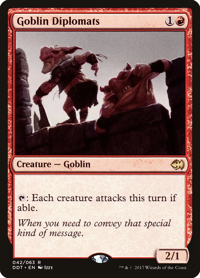 Goblin Diplomats [Duel Decks: Merfolk vs. Goblins] | Golgari Games