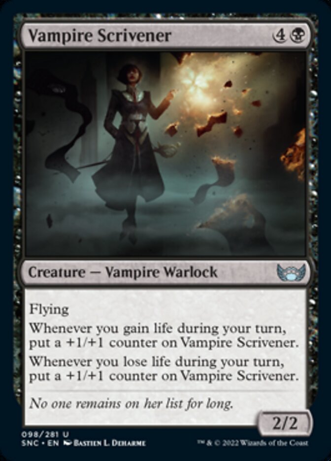 Vampire Scrivener [Streets of New Capenna] | Golgari Games