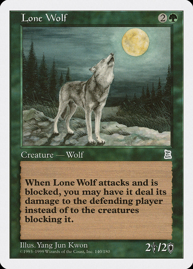 Lone Wolf [Portal Three Kingdoms] | Golgari Games