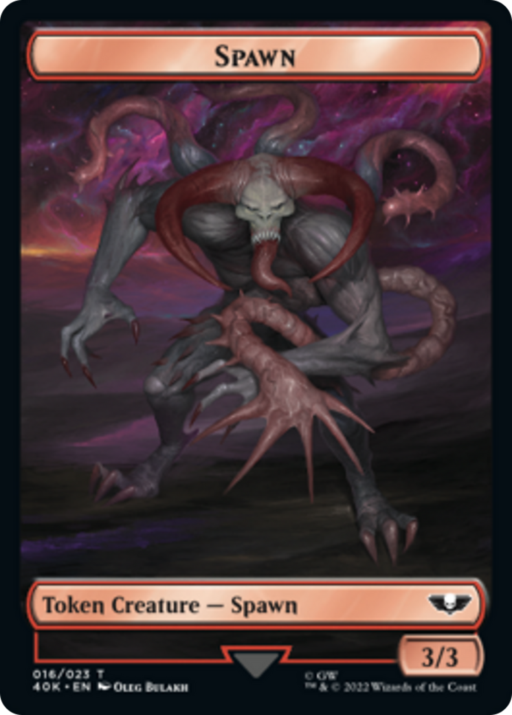 Spawn // Plaguebearer of Nurgle [Universes Beyond: Warhammer 40,000 Tokens] | Golgari Games