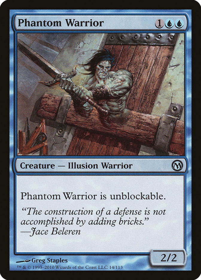 Phantom Warrior [Duels of the Planeswalkers] | Local Legends