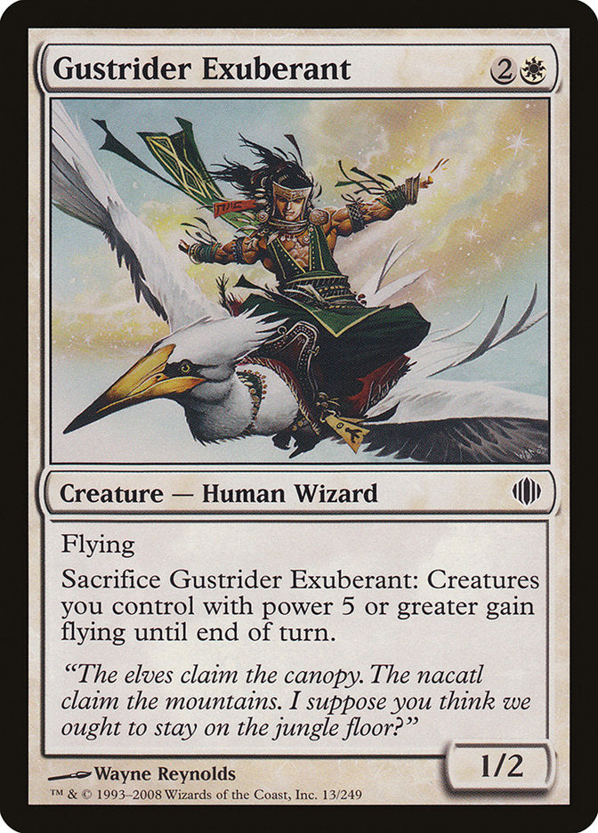 Gustrider Exuberant [Shards of Alara] | Local Legends