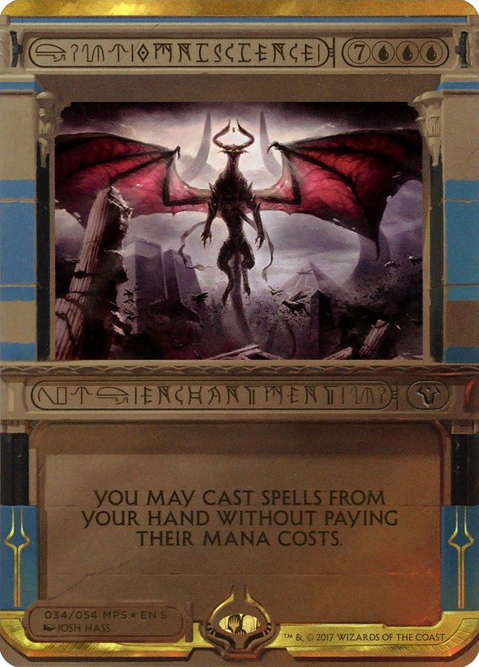 Omniscience (Invocation) [Amonkhet Invocations] | Local Legends