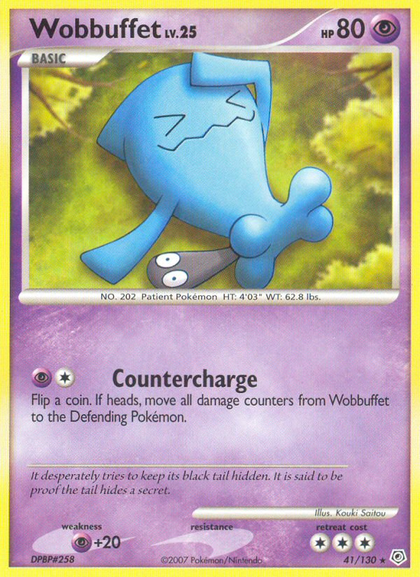 Wobbuffet (41/130) [Diamond & Pearl: Base Set] | Golgari Games