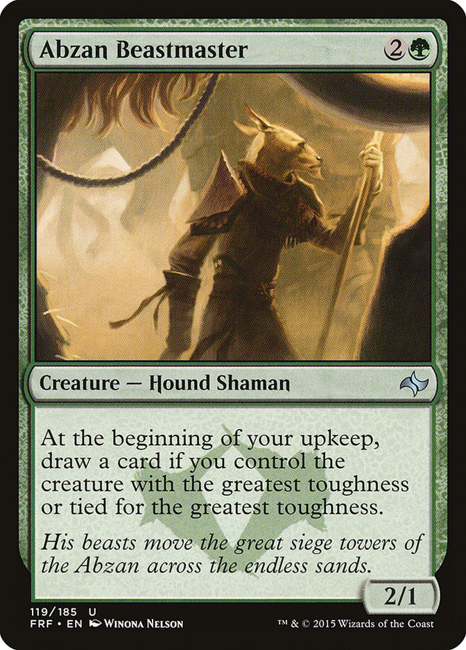 Abzan Beastmaster [Fate Reforged] | Local Legends