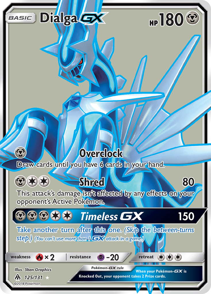 Dialga GX (125/131) [Sun & Moon: Forbidden Light] | Golgari Games