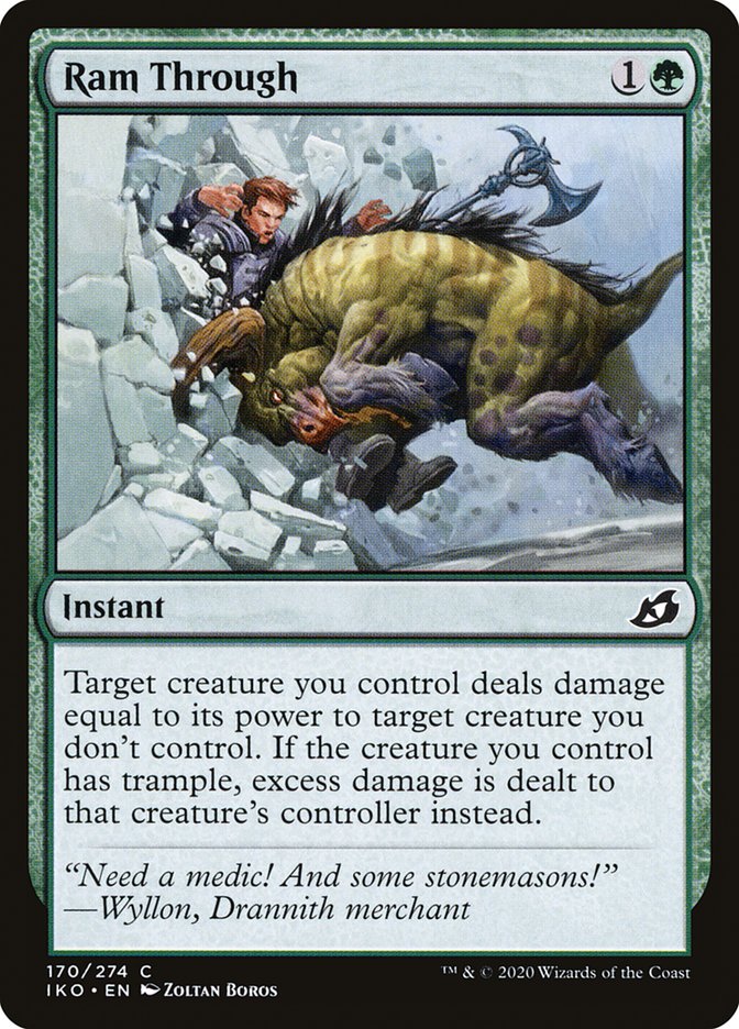 Ram Through [Ikoria: Lair of Behemoths] | Local Legends