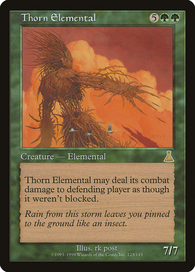 Thorn Elemental [Urza's Destiny] | Golgari Games