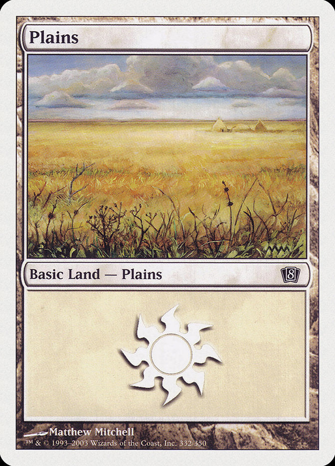 Plains (332) [Eighth Edition] | Local Legends