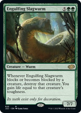 Engulfing Slagwurm [Jumpstart 2022] | Golgari Games