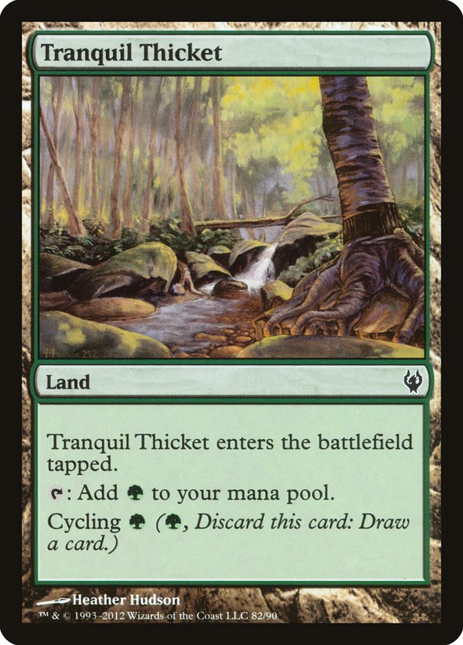 Tranquil Thicket [Duel Decks: Izzet vs. Golgari] | Golgari Games