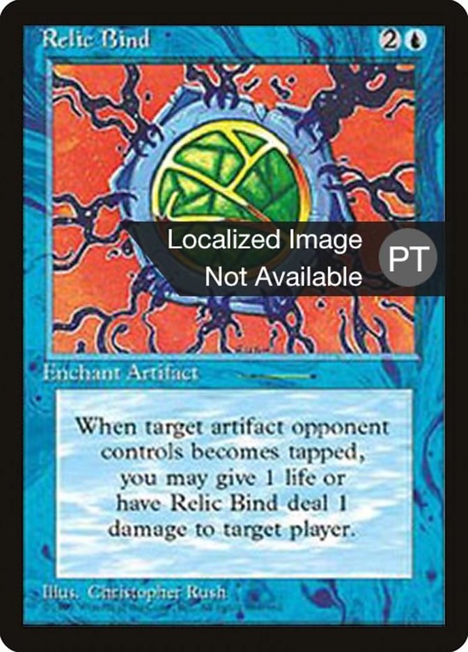 Relic Bind [Fourth Edition (Foreign Black Border)] | Golgari Games