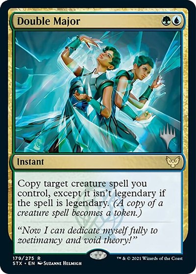 Double Major (Promo Pack) [Strixhaven: School of Mages Promos] | Local Legends
