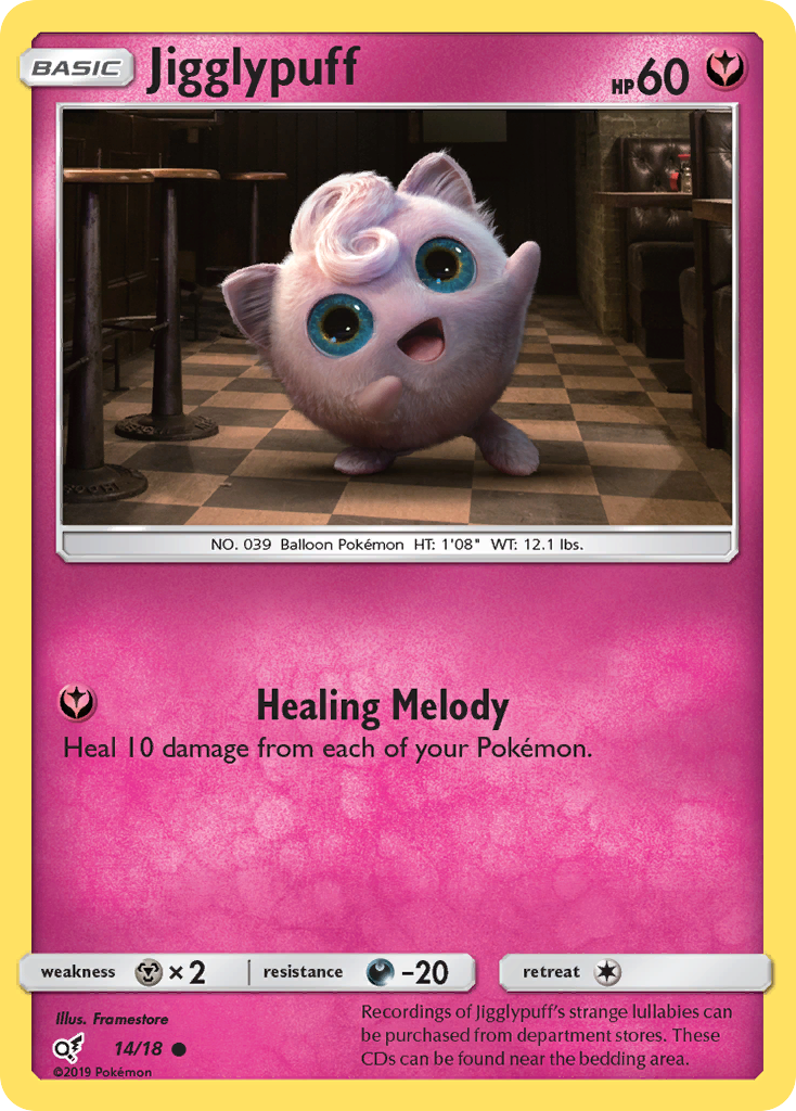 Jigglypuff (14/18) [Sun & Moon: Detective Pikachu] | Golgari Games