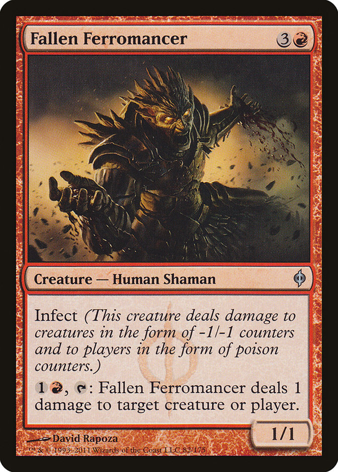 Fallen Ferromancer [New Phyrexia] | Golgari Games