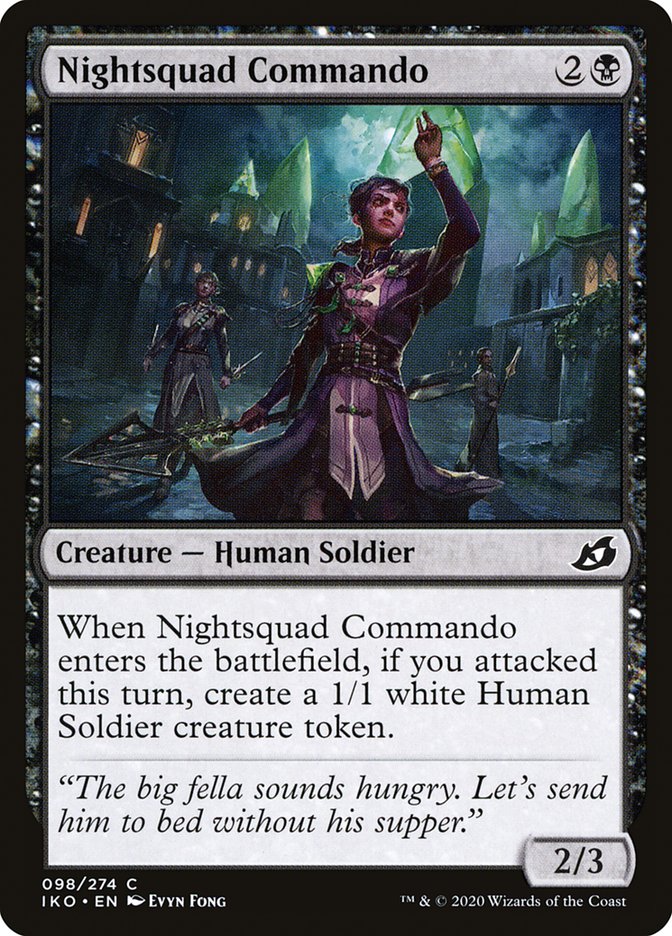 Nightsquad Commando [Ikoria: Lair of Behemoths] | Golgari Games