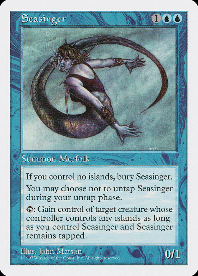 Seasinger [Fifth Edition] | Local Legends