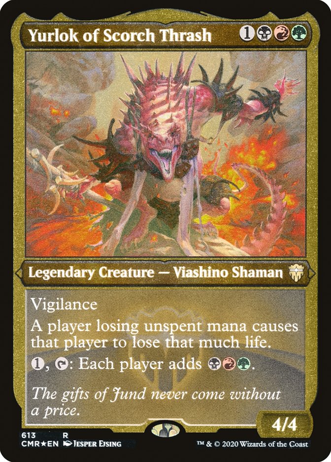 Yurlok of Scorch Thrash (Etched) [Commander Legends] | Golgari Games