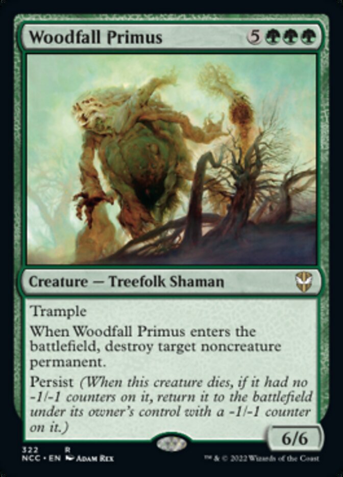 Woodfall Primus [Streets of New Capenna Commander] | Golgari Games