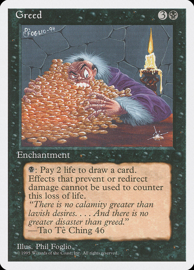 Greed [Fourth Edition] | Local Legends
