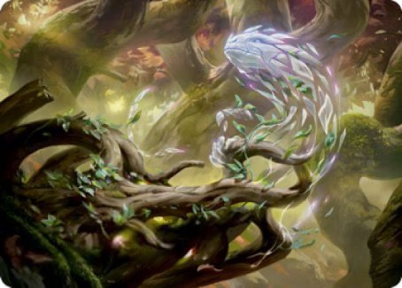 Emergent Sequence Art Card [Strixhaven: School of Mages Art Series] | Local Legends