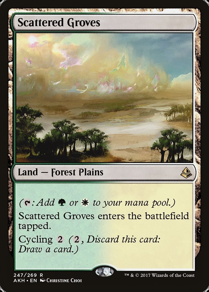 Scattered Groves [Amonkhet] | Golgari Games