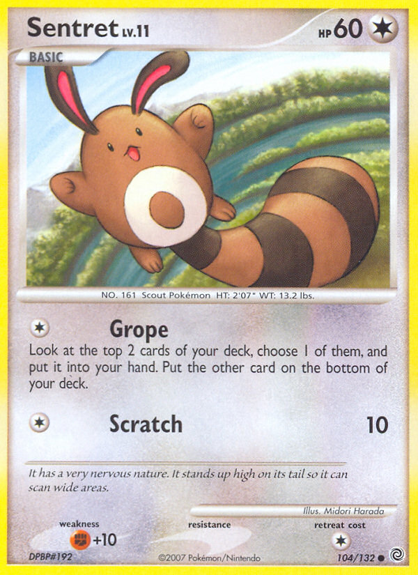 Sentret (104/132) [Diamond & Pearl: Secret Wonders] | Golgari Games