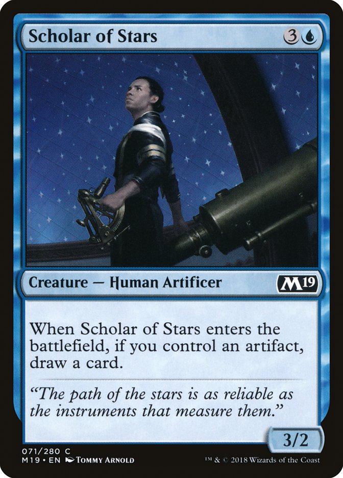 Scholar of Stars [Core Set 2019] | Local Legends