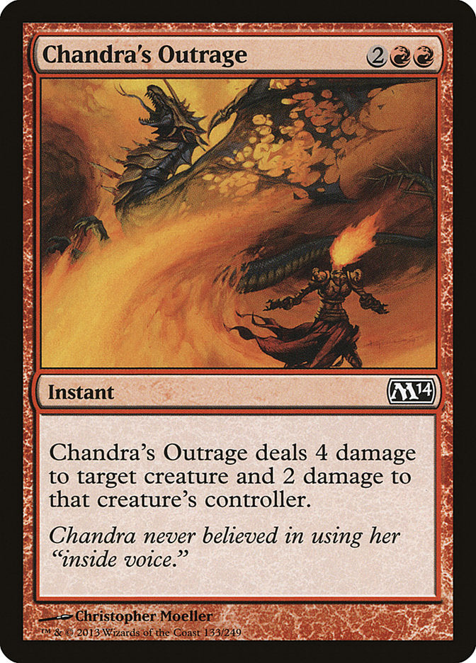 Chandra's Outrage [Magic 2014] | Local Legends