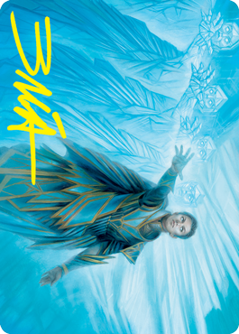 Echoing Equation Art Card (Gold-Stamped Signature) [Strixhaven: School of Mages Art Series] | Local Legends