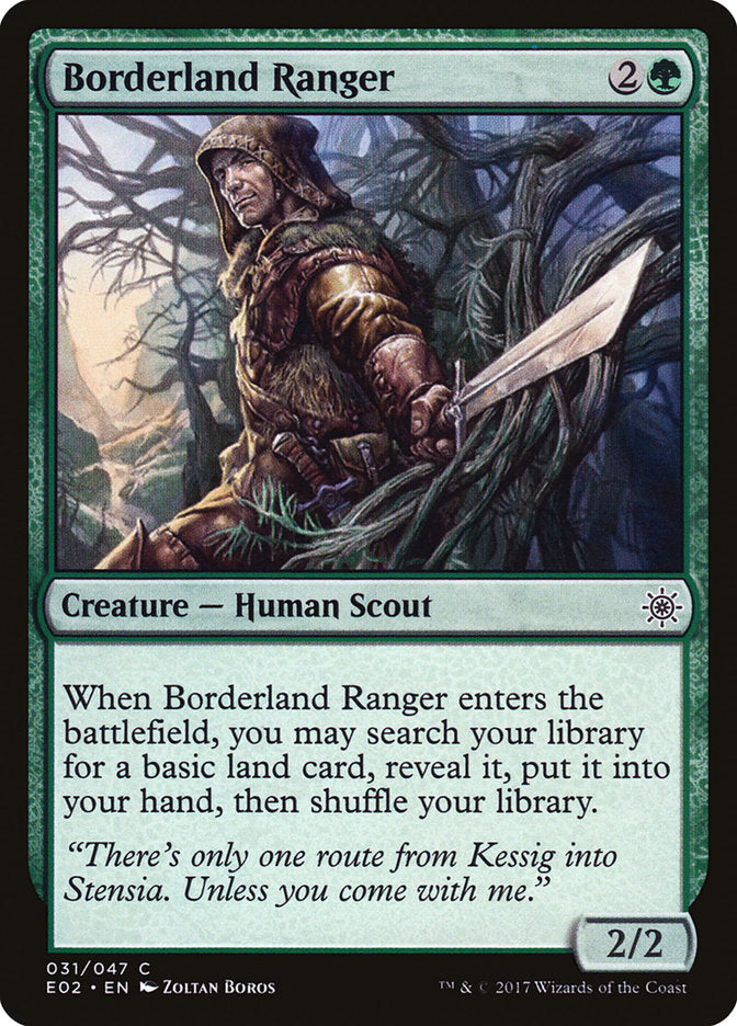 Borderland Ranger [Explorers of Ixalan] | Golgari Games