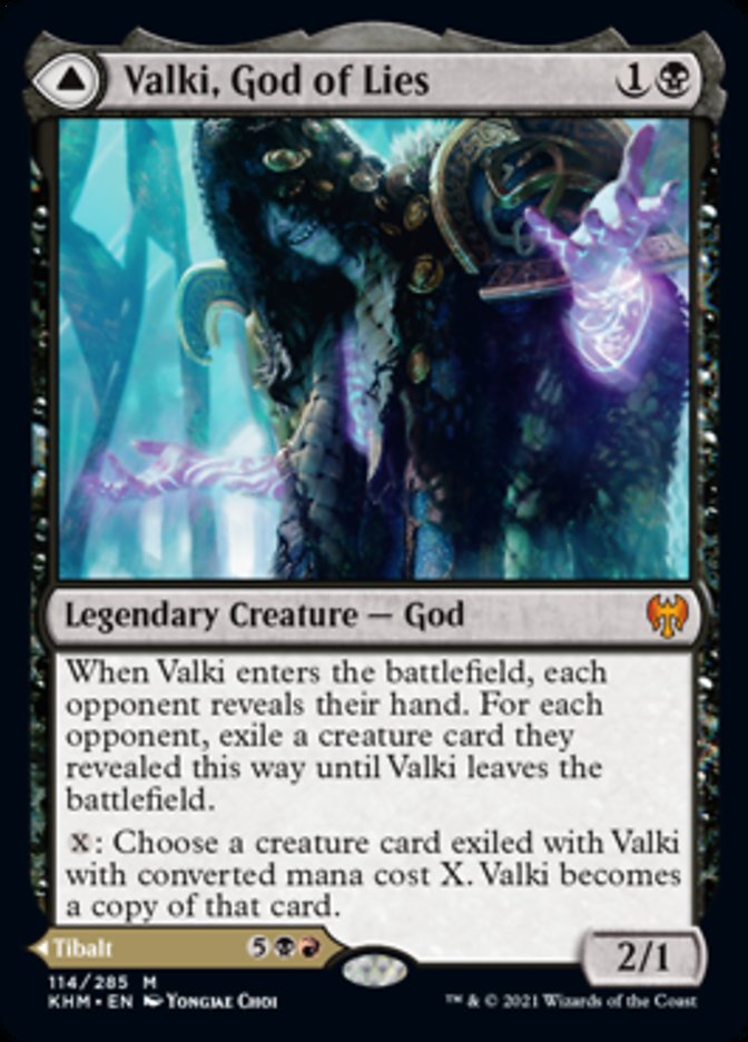 Valki, God of Lies // Tibalt, Cosmic Impostor [Kaldheim] | Golgari Games