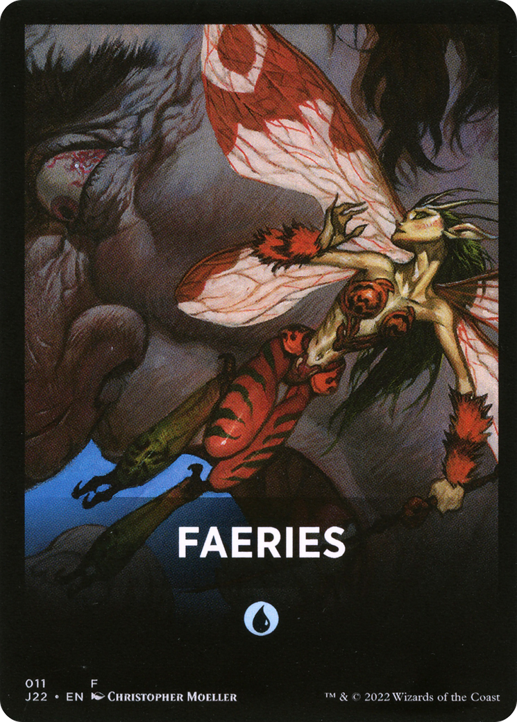 Faeries Theme Card [Jumpstart 2022 Front Cards] | Golgari Games