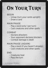 Rules Card [War of the Spark Tokens] | Golgari Games