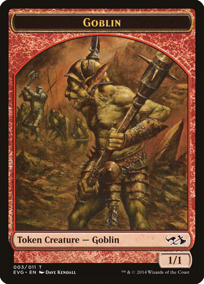Goblin Token (Elves vs. Goblins) [Duel Decks Anthology Tokens] | Local Legends