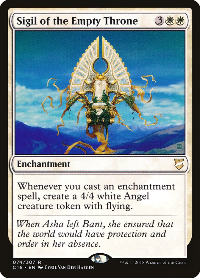 Sigil of the Empty Throne [Commander 2018] | Local Legends