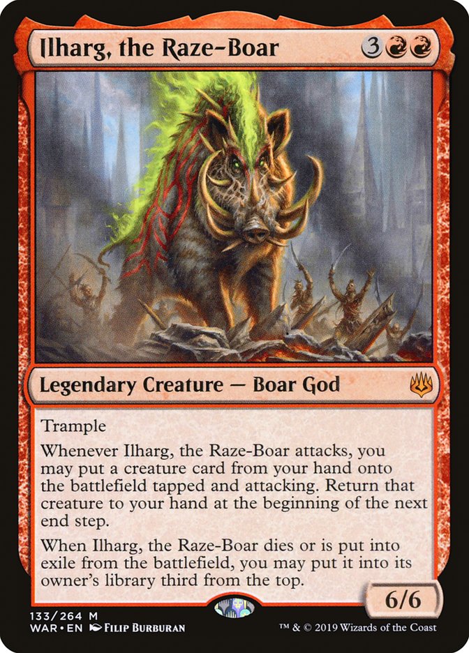 Ilharg, the Raze-Boar [War of the Spark] | Golgari Games