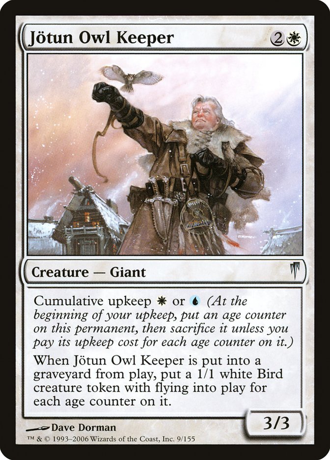 Jotun Owl Keeper [Coldsnap] | Golgari Games