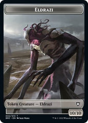 Servo // Eldrazi Double-Sided Token [The Brothers' War Commander Tokens] | Local Legends