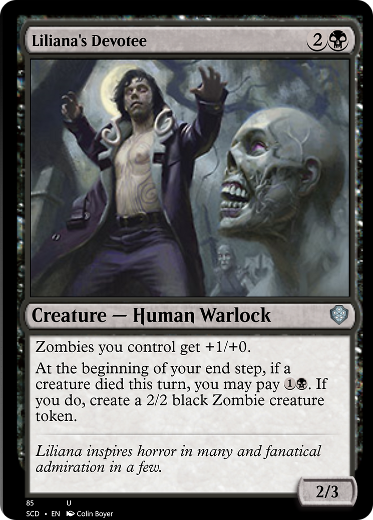Liliana's Devotee [Starter Commander Decks] | Local Legends