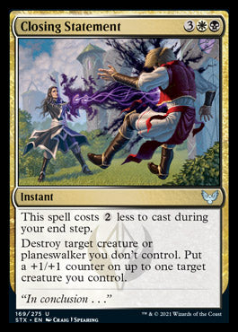 Closing Statement [Strixhaven: School of Mages] | Local Legends