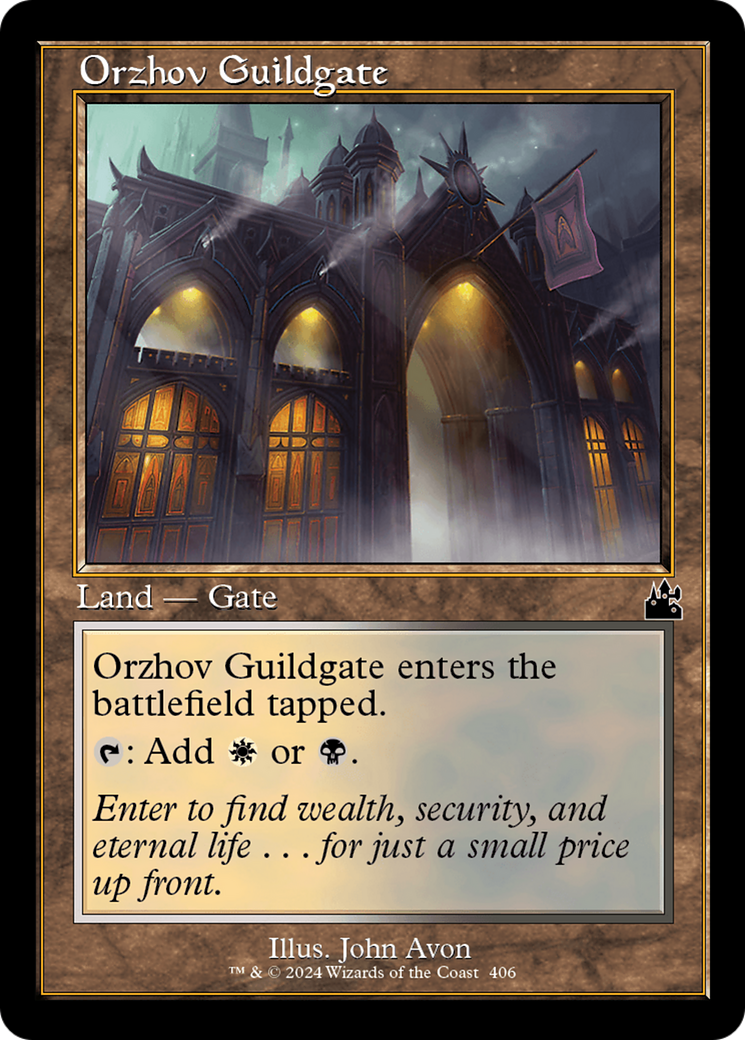 Orzhov Guildgate (Retro Frame) [Ravnica Remastered] | Local Legends