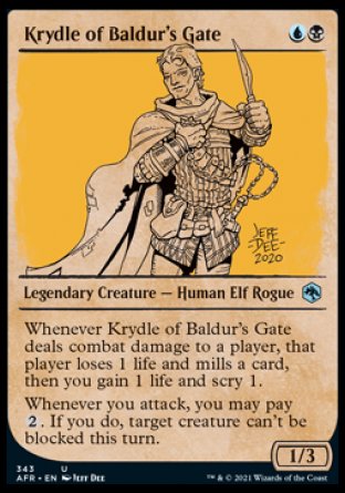 Krydle of Baldur's Gate (Showcase) [Dungeons & Dragons: Adventures in the Forgotten Realms] | Golgari Games