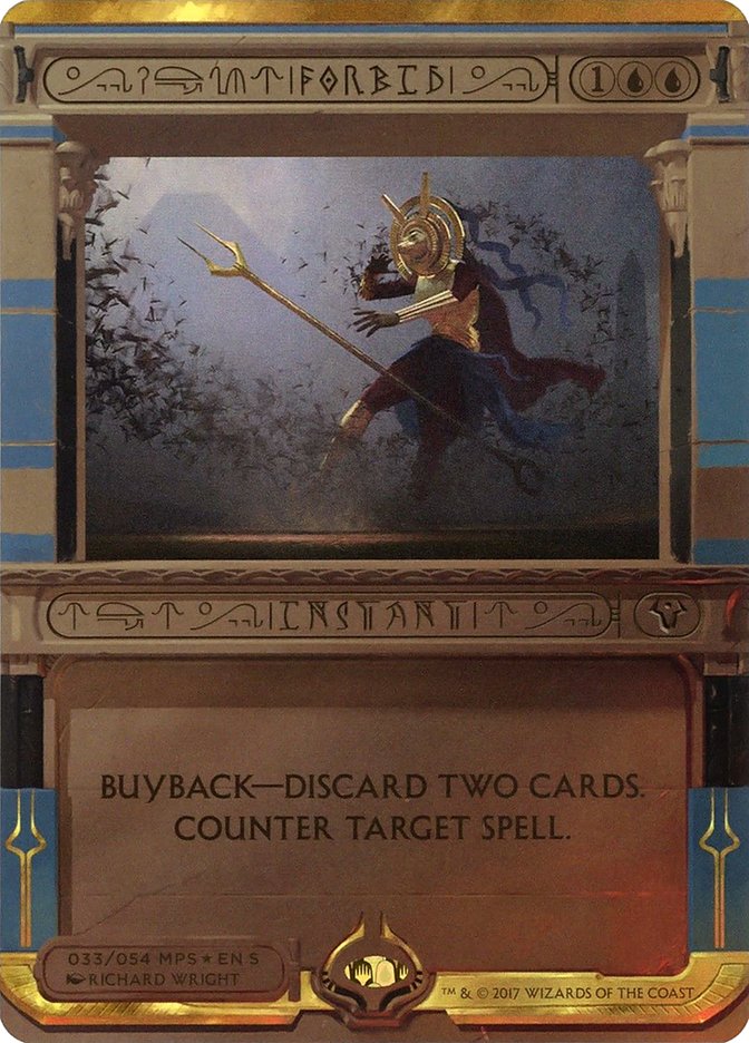 Forbid (Invocation) [Amonkhet Invocations] | Local Legends
