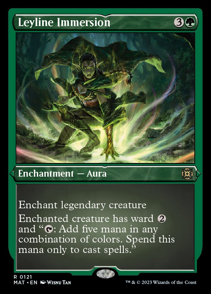 Leyline Immersion (Foil Etched) [March of the Machine: The Aftermath] | Local Legends