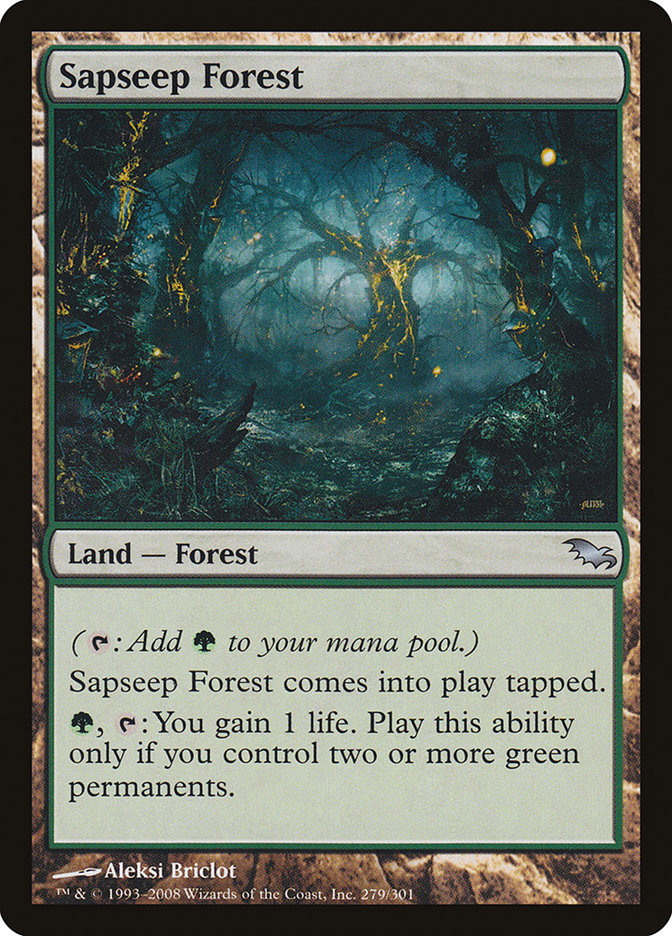 Sapseep Forest [Shadowmoor] | Golgari Games