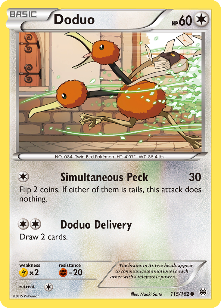 Doduo (115/162) [XY: BREAKthrough] | Golgari Games